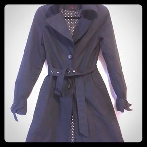 Black trench coat